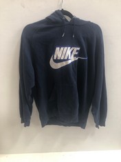 5 X ASSORTED ITEMS TO INCLUDE NIKE BLUE PULLOVER HOODIE - SIZE L