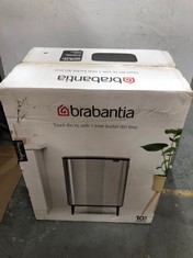 BRABANTIA TOUCH BIN HI WITH 1 INNER BUCKET 60L