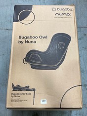 NUNA BUGABOO OWL I-SIZE GROUP 1/2/3 ISOFIX CAR SEAT - RRP £339