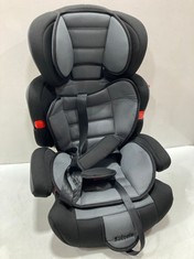 KIDOOLA CHILDREN'S CAR SEAT GREY & BLACK