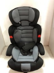 KIDOOLA CHILDREN'S CAR SEAT GREY & BLACK