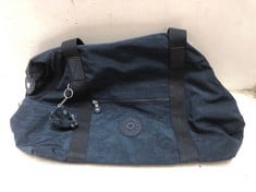 KIPLING BLUE DUFFEL BAG