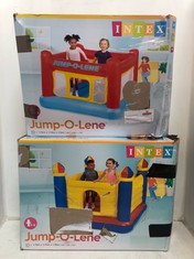 2 X ASSORTED INTEX JUMP-O-LENE INFLATABLE BOUNCY CASTLE