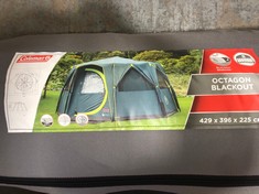 COLEMAN OCTAGON BLACKOUT 8 PERSON TENT - RRP £249