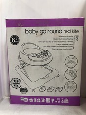 RED KITE BABY GO ROUND JIVE ELECTRONIC BABY WALKER