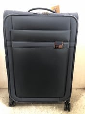 SAMSONITE DARK BLUE 4 WHEEL TRAVEL CASE