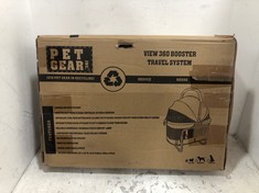 PET GEAR VIEW 360 BOOSTER TRAVEL SYSTEM