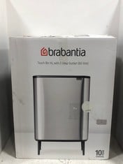 BRABANTIA TOUCH BIN HI WITH 1 INNER BUCKET 60L