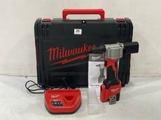 MILWAUKEE M12 POP RIVET TOOL KIT M12BPRT-201X - RRP £229