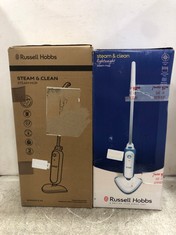 2 X RUSSELL HOBBS STEAM & CLEAN STEAM MOP RHSM1001-G