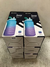 6 X KAYMAN 2L WATER BOTTLE TEAL & PURPLE