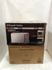 RUSSELL HOBBS COMPACT SILVER DIGITAL MICROWAVE RHM2076S TO INCLUDE RUSSELL HOBBS COMPACT SILVER DIGITAL MICROWAVE RHM2017