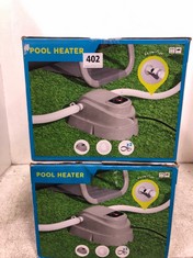 2 X BESTWAY FLOWCLEAR POOL HEATER 58259 - RRP £150