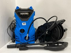 TOPTECH 120 BAR PRESSURE WASHER WITH BUILT-IN HOSE REEL POWERFUL 1800 WATT MOTOR 529771521