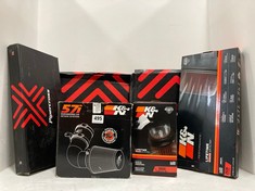 6 X ASSORTED ITEMS TO INCLUDE K&N 57I PERFORMANCE AIR INTAKE SYSTEM - RRP £161