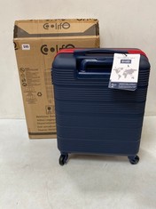 COOLIFE BLUE/RED 4 WHEEL TRAVEL CASE