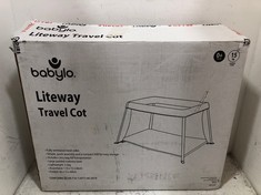 BABYLO LITEWAY TRAVEL COT - GREY