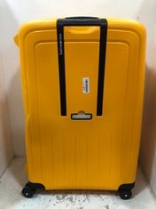 SAMSONITE YELLOW 4 WHEEL TRAVEL CASE