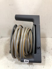 HOZELOCK WALL MOUNTED HOSE REEL WITH HOSE