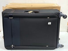 SAMSONITE SUITCASE IN BLACK/BLUE