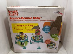 BRIGHT STARTS BOUNCE BOUNCE BABY 2-IN-1 ACTIVITY JUMPER & TABLE