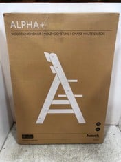 HAUCK ALPHA+ WOODEN HIGHCHAIR NATURAL