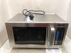 BUFFALO 25L 1000W PROGRAMMABLE COMMERCIAL MICROWAVE - RRP £251