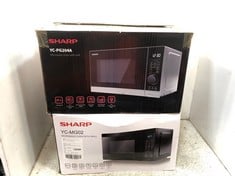 SHARP 20L 700W MICROWAVE OVEN WITH GRILL YC-PG204A TO INCLUDE SHARP 20L 800W MICROWAVE OVEN WITH GRILL YC-MG02