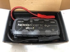 NOCO GBX155 BOOST X 4250A 12V ULTRASAFE PORTABLE LITHIUM JUMP STARTER - RRP £405