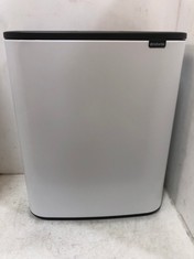 BRABANTIA BO TOUCH BIN WITH 2 INNER BUCKETS 2 X 30L