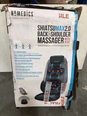 HOMEDICS SHIATSU MAX 2.0 BACK & SHOULDER MASSAGER WITH HEAT