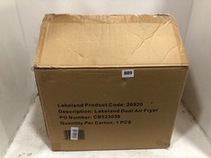 LAKELAND 8L DUAL BASKET AIR FRYER 26920