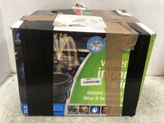 BLAGDON WATERFALL INPOND 6-IN-1 POND PUMP & FILTER WITH UV CLARIFIER 9000 LARGE POND BLACK - RRP £294