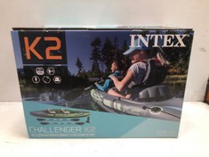 INTEX CHALLENGER K2 INFLATABLE 2 PERSON KAYAK