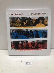 THE POLICE SYNCHRONICITY 4 LP VINYL BOX SET