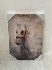 5 X HORSE CANVAS ART 30 X 42 X 2.7 CM