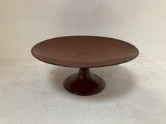 8 X STONE THE CROWS LARGE CAKE STAND - TOTAL RRP £160