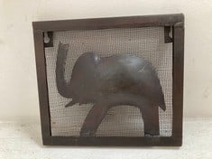 16 X STONE THE CROWS SMALL WALL DECORATION ELEPHANT Width 20CM - TOTAL RRP £144