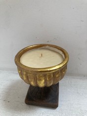 36 X STONE THE CROWS GOBLET CANDLE