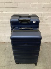 JOHN LEWIS ANY DAY 65CM SUITCASE IN NAVY TO INCLUDE ANY DAY 75CM SUITCASE IN NAVY - RRP £120