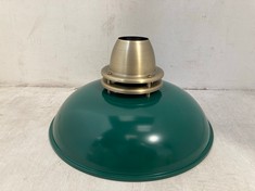 3 X JOHN LEWIS CARMINE EASY-TO-FIT CEILING SHADE IN GREEN