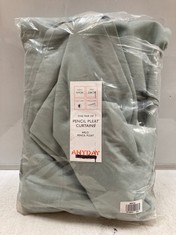 4 X ASSORTED JOHN LEWIS BEDDING ITEMS TO INCLUDE WASHED LINEN 2X STANDARD PILLOWCASES 50 X 75CM IN GREEN