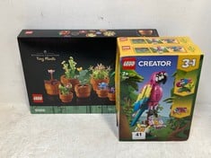 3 X ASSORTED LEGO SETS TO INCLUDE LEGO CREATOR 31144 MCCAW