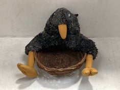 8 X STONE THE CROWS SET OF 2 CRAFTY CROW ROUND BASKETS TOTAL RRP £300