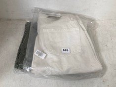 JOHN LEWIS UMA UTILITY SKIRT -KHAKI UK 12 TO INCLUDE JOHN LEWIS MELROSE COTTON JEANS IN WHITE - SIZE 30R - TOTAL RRP £144