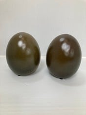 36 X STONE THE CROWS SMALL EGG - RUSSET - 0 - TOTAL RRP £180