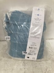 JOHN LEWIS KING COTTON & LINEN DUVET COVER IN COLOUR TENBY CHECK