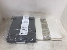 3 X ASSORTED BEDDING TO INCLUDE ANY DAY JOHN LEWIS SUPER KING FLAT SHEET IN WHITE