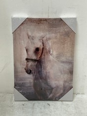 5 X HORSE CANVAS ART 30 X 42 X 2.7 CM