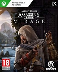 5 X ASSORTED ITEMS TO INCLUDE ASSASSINS CREED MIRAGE GAMES. (WITH CASE (18+ ID REQUIRED ON COLLECTION)) [JPTC70836]